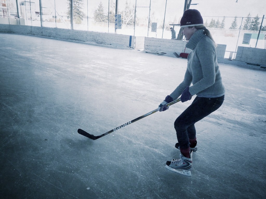 Tiffany Burns hockey