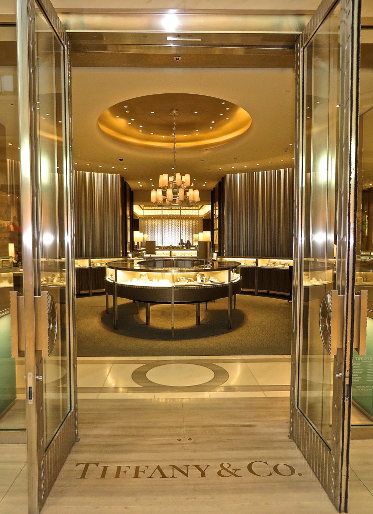 Doors of Tiffany&Co Chinook Centre
