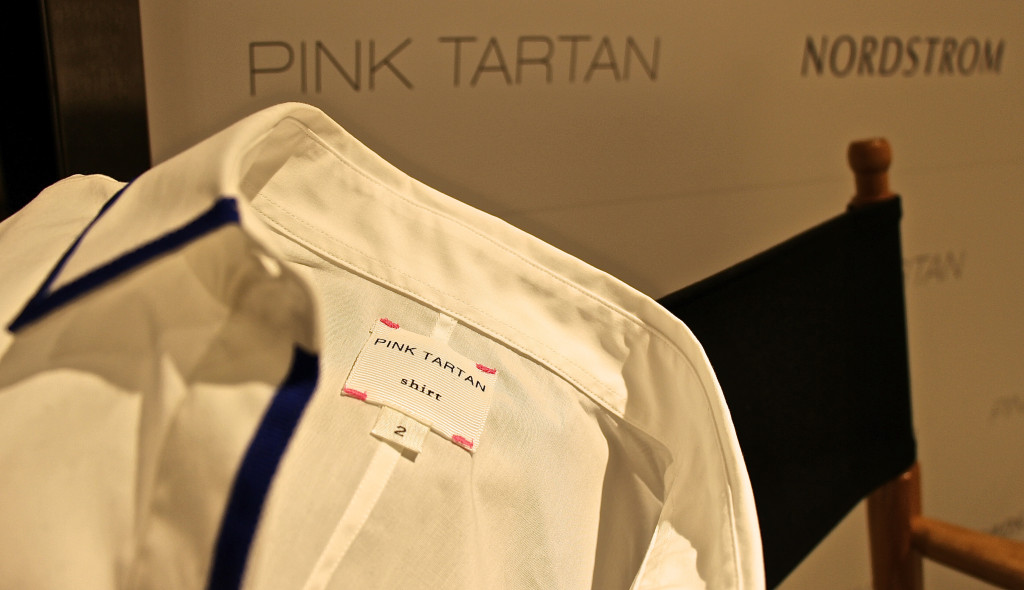 Pink Tartan label