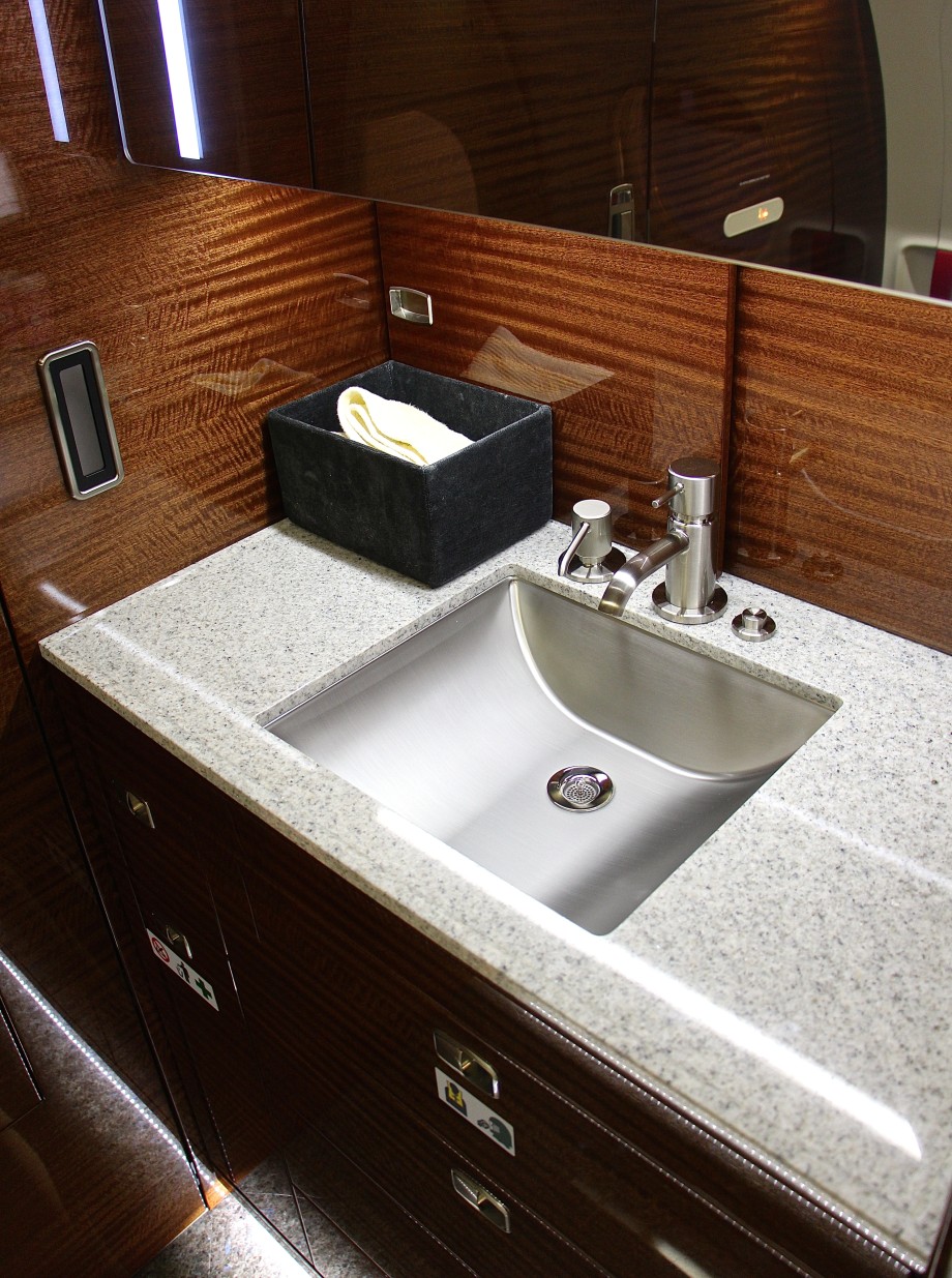 restroom in Legacy 450