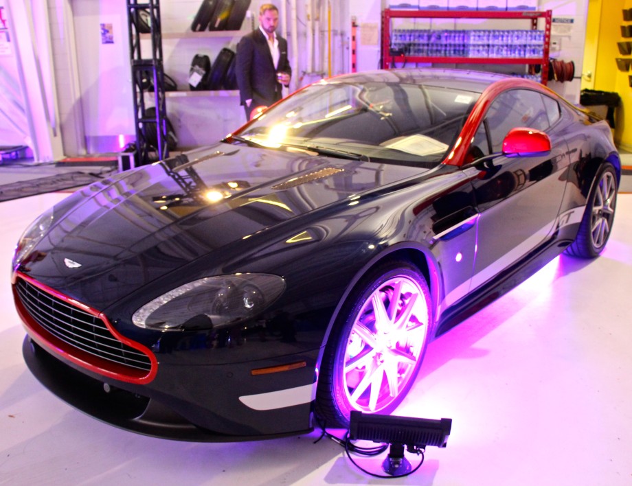 Aston Martin at AirSprint hangar