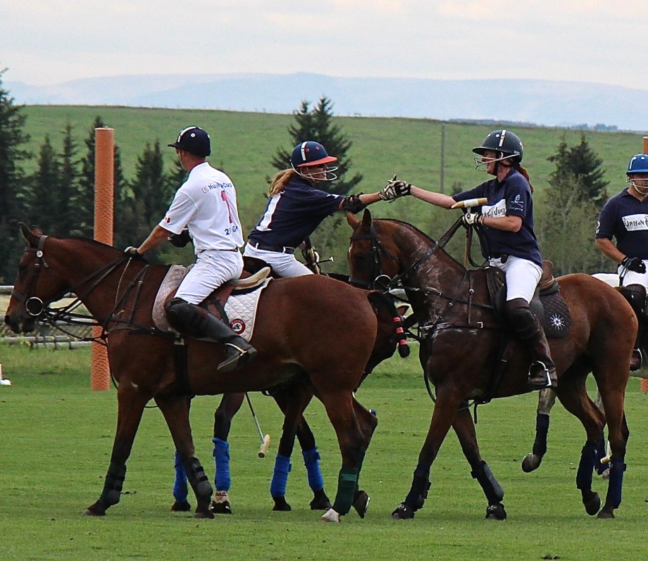 polo with friends